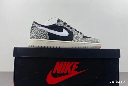 OG Black 119 Jordan Low Cement CZ0790-001 Comfortable Retro 1 1114